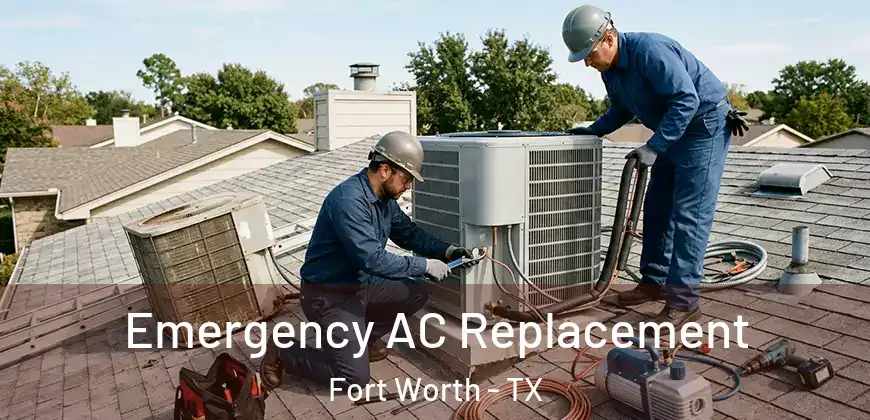  Emergency AC Replacement Fort Worth - TX