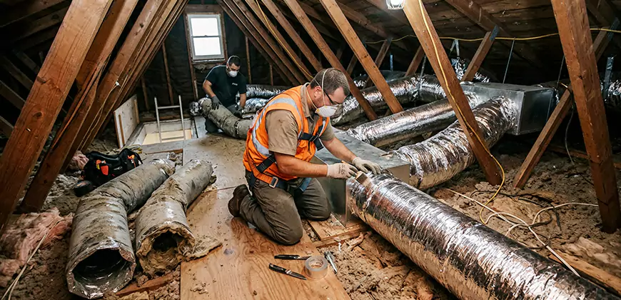 AC Duct Replacement in Fort Worth
