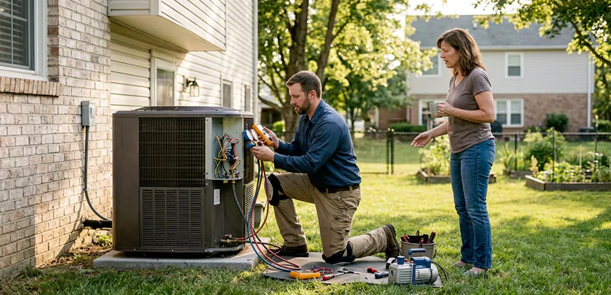 HVAC Replacement in Fort Worth
