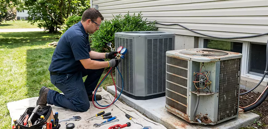 Seasonal AC Checkup in Fort Worth