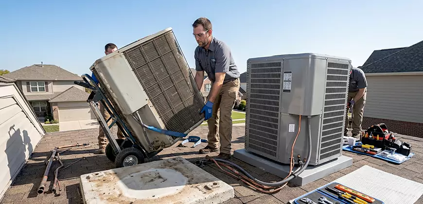 High-Efficiency Emergency Replacement in Fort Worth