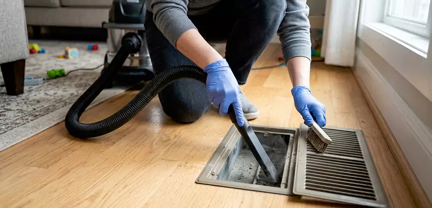 Ducted Heating Filter Cleaning in Fort Worth