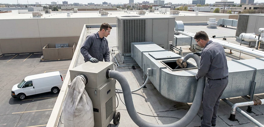 Commercial and Industrial Duct Cleaning in Fort Worth