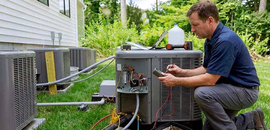 Heat Pump Conversion in Fort Worth