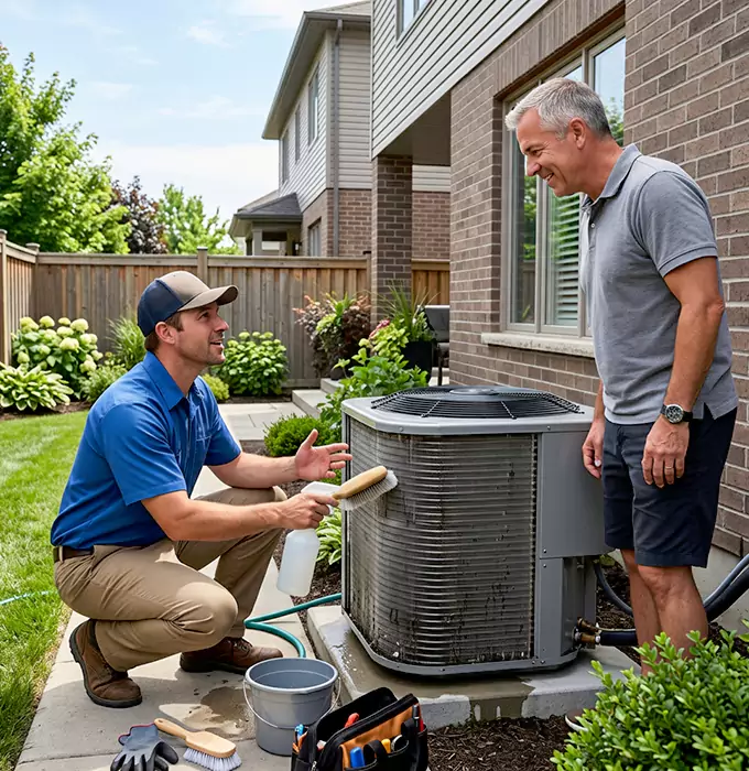 Why Fort Worth, TX Homeowners Choose Fort Worth HVAC Pro for Outdoor AC Unit Cleaning?
