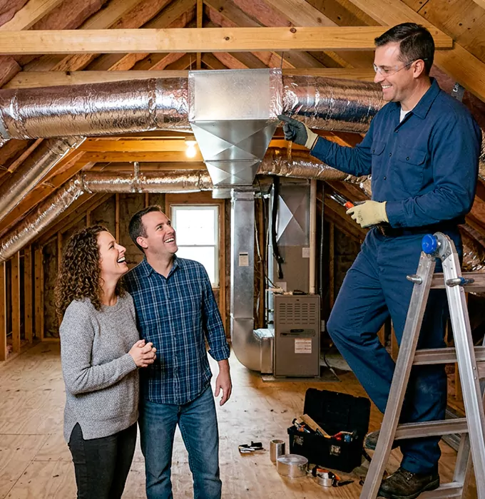 Why Fort Worth, TX Homeowners Choose Fort Worth HVAC Pro for HVAC Duct Installation?